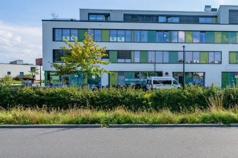 Parkplatz am Kreiskrankenhaus Heppenheim